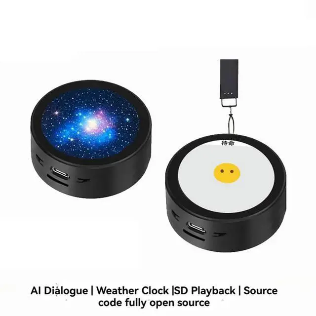 Alt view image 2 of 4 - For Deepseek Xiaozhi AI Voice Chat Robot Box Weather Clock ESP32-S3 Development Board N16R8 1.28 Inch LCD Display