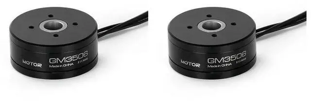 Alt view image 2 of 4 - 2X GM3506 Brushless Gimbal Motor 12N14P Hollow Shaft Brushless Gimbal Motor For SLR Cameras Stabilization