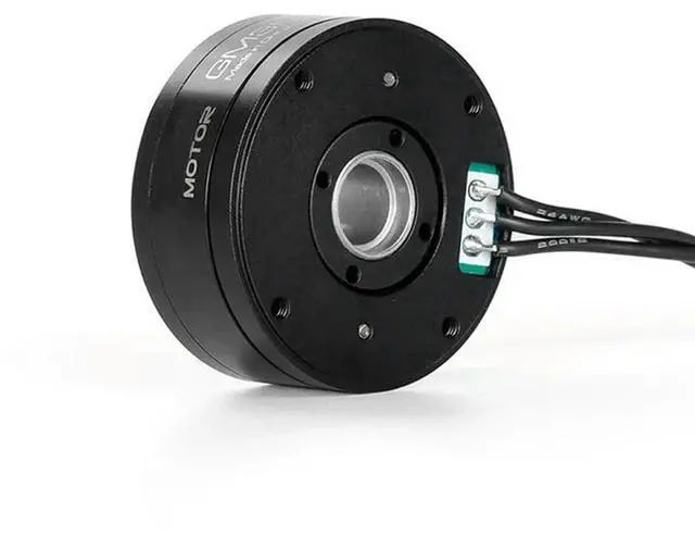 Alt view image 3 of 4 - 2X GM3506 Brushless Gimbal Motor 12N14P Hollow Shaft Brushless Gimbal Motor For SLR Cameras Stabilization