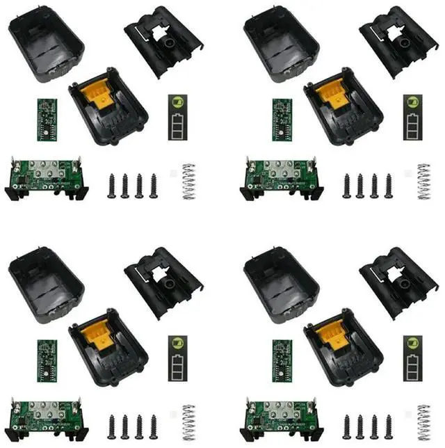 Alt view image 2 of 4 - 4X DCB120 Plastic Case PCB Charging Protection Circuit Board Box For  10.8V 12V Li- Dcb12