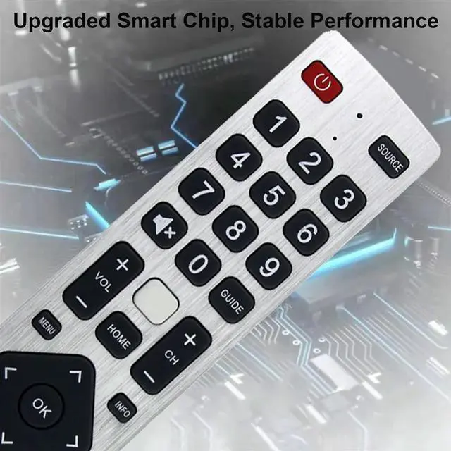 Alt view image 3 of 4 - 10X RMC0133 Remote Control Replace For Sharp TV Remote Control Free Setup