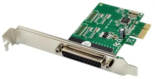 Alt view image 4 of 4 - 4X ST38 Pcie X1 CH382L DB-25 Pin Industrial For LTP Print Terminal Multi-Function Convenient Expansion Card