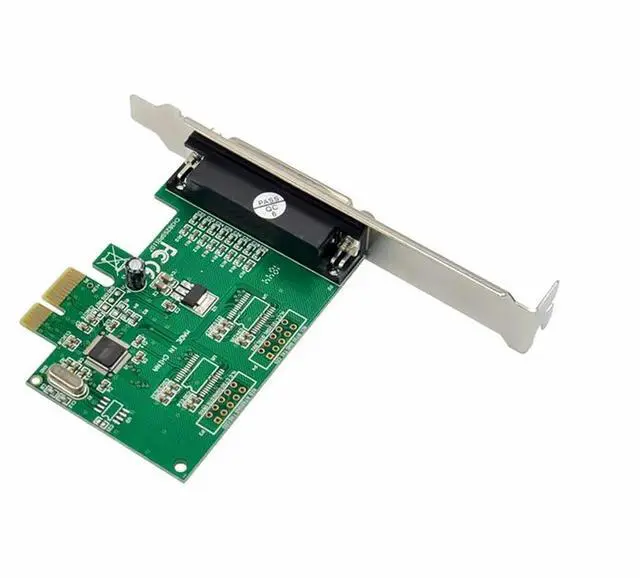 Alt view image 3 of 4 - 4X ST38 Pcie X1 CH382L DB-25 Pin Industrial For LTP Print Terminal Multi-Function Convenient Expansion Card