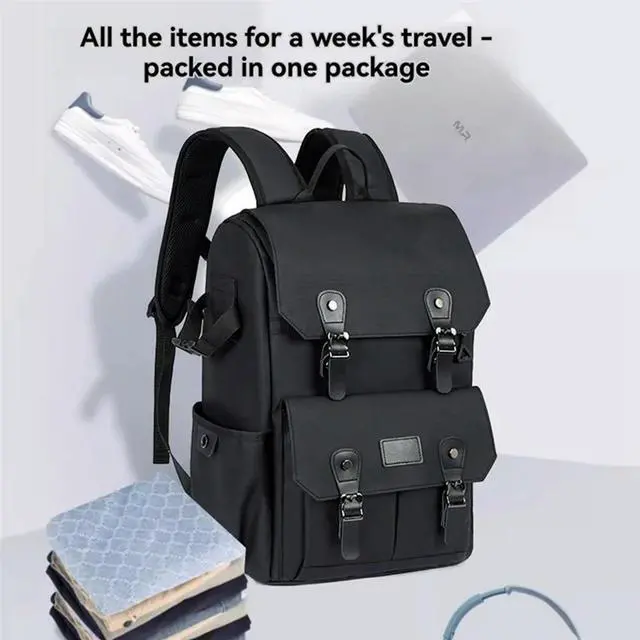 Alt view image 3 of 4 - SLR Shoulder Camera Bag Camera Backpack Waterproof Outdoor Camera Bag Waterproof Anti-Theft Camera Bag