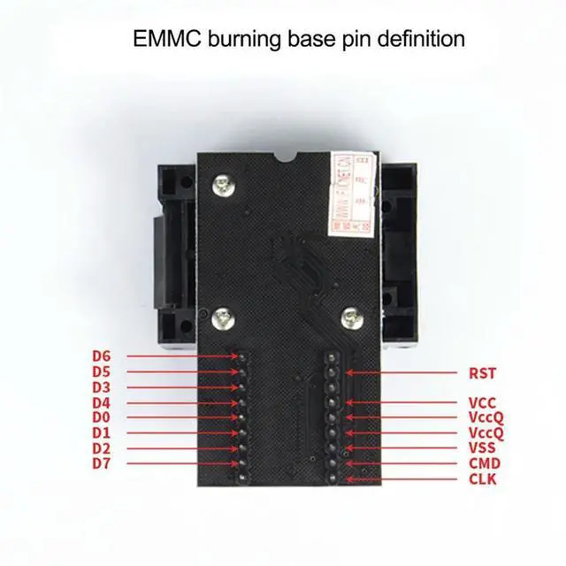 Alt view image 3 of 7 - RT-BGA169-01 BGA169 / BGA153 EMMC Adapter V2.5 with 4Pcs BGA Bounding Box for RT809H Programmer