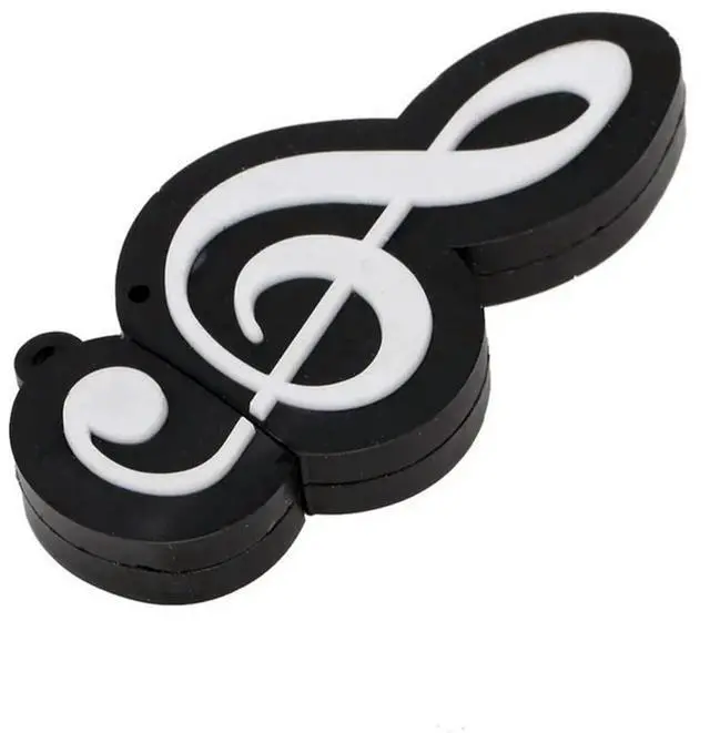 Alt view image 3 of 4 - 10X USB 2.0 Stick Cute Cartoon Memory Stick Music Notes Symbol USB 2.0 Memory External USB Flash Drive Memory Stic