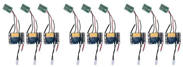 Main image of 9Pcs BL1830 Li- PCB Charging Protection Circuit Board For  18V 1.5Ah 3Ah 6Ah 9Ah BL1815 BL1845 BL