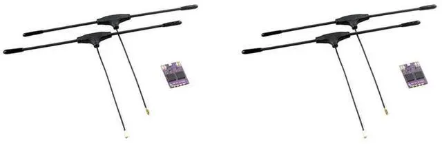 Alt view image 4 of 4 - 2X ES900 DUAL RX ELRS Diversity Receiver 868Mhz Built-In TCXO For FPV Long Range Drone RC Airplane