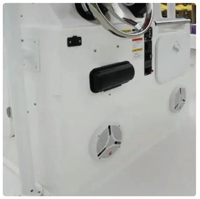Alt view image 4 of 4 - 2Pcs 6.5Inch Marine Speaker Waterproof 60W Boat Speaker Audio Amplifier Loudspeaker With Cable