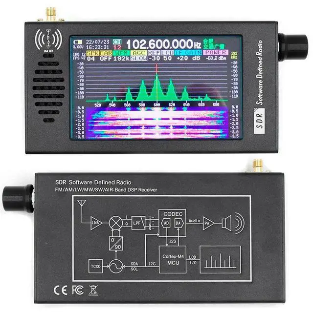 Alt view image 4 of 7 - DeepSDR 101 Software Defined Radio SDR Radio DSP Digital Demodulation Short Wave FM MW SSB CW HAM Radio Receiver