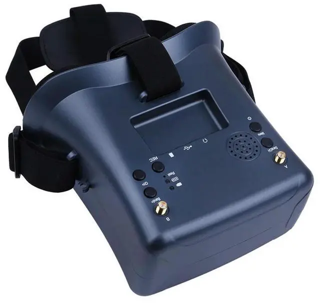 Alt view image 3 of 4 - Video Receiver 40Ch Receiver With DVR 3.7V/2000Mah 4.3 Inch HD LCD 16: 9 For Racing Drone Bwhoop Dro