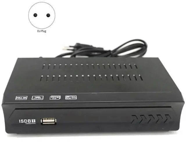 Alt view image 2 of 4 - 2X ISDB-T 1080P HD Set Top Box Terrestrial Digital Video Broadcasting TV Receiver With Cable For Brazil/Chile B EU