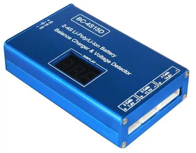 Alt view image 3 of 4 - 8X BC-4S15D Lipo Li- Balance Charger Voltage Detector LCD Digital Display Balance Charger For RC