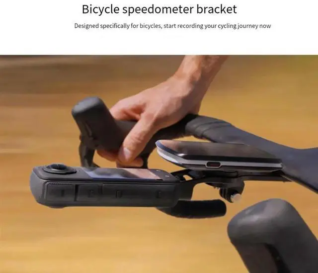 Alt view image 2 of 4 - Bike All-In-One Computer Mount For Ace/Ace Pro/Acepro2/X4/X3/X5 GO 3S/GO 3/ONE RS Bike Stopwatch Stand