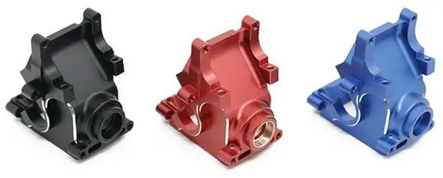 Alt view image 2 of 4 - 2X Metal Gearbox Case For Arrma 1/8 Kraton Outcast Notorious Typhon 1/7 Infraction Mojave Limitless 6S BLX Parts,B