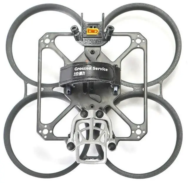 Alt view image 4 of 4 - 2.5Inch FPV Frame Kit Super Shock Absorption Compatible With Air Unit O3/O4 Pro VTX Drone Parts