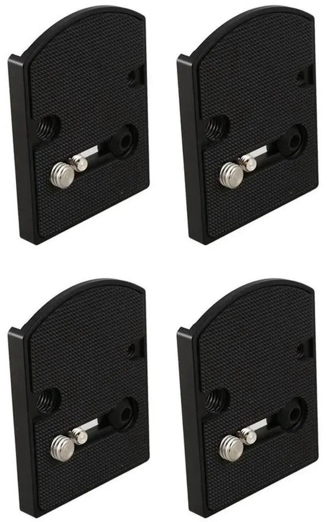 Alt view image 3 of 7 - 4X Camera Lens Mount 410PL Quick Release Plate For Manfrotto 405 410 For RC4 Quick Release System Black