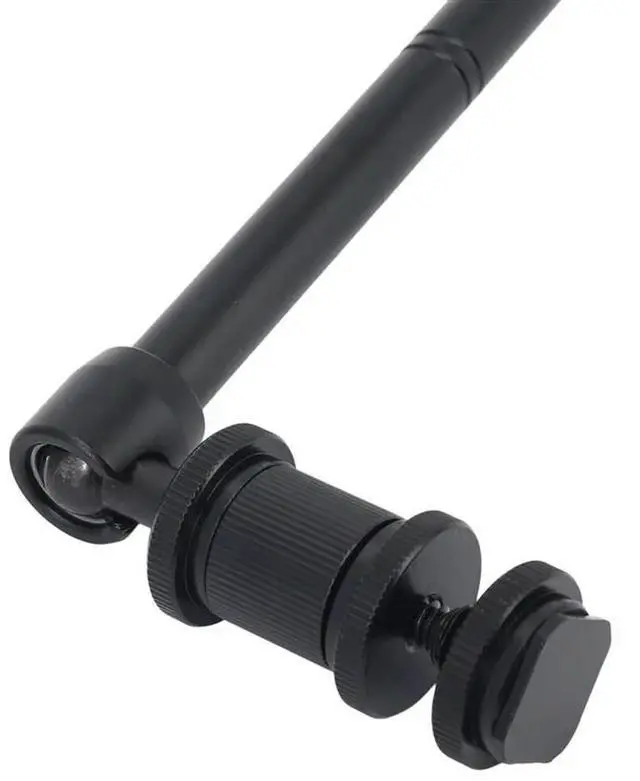 Main image of 6Pcs 20Inch Adjustable Articulating Friction Magic Arm With Hot Shoe Mount For LED Light DSLR Rig LCD Monitor