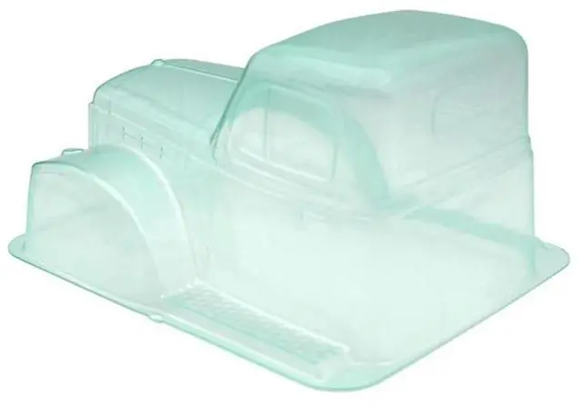 Alt view image 2 of 4 - 3X Plastic Clear Body For Dodge Power Wagon Cab Axial SCX10 TRAXXAS TRX4 YK4102 RGT 86100 Redcat Gen8 MST 1/10