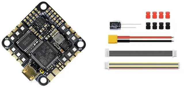 Alt view image 2 of 4 - F7-45A AIO V2 F722-45A Flight Controller Designed For High-Level Drone Performance