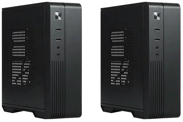 Alt view image 4 of 4 - 2X MX02 Mini ITX Computer Case HTPC Host Chassis USB2.0 ITX Enclosure Industrial Control Chassis For Office Busine