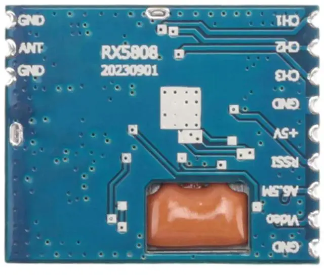 Alt view image 4 of 4 - 5X 5.8G FPV Mini Wireless Audio Video Receiver Module RX5808 For FPV System RC Helicopter RC Parts