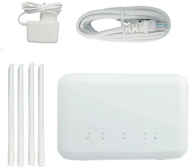 Alt view image 3 of 4 - 3X B625PRO-EU 4G Router 300Mbps With SIM Card Slot+12Xantenna 4G Router Support Power B28 Band US Plu