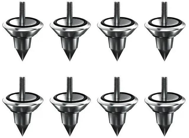 Main image of 8X HIFI Audio Speaker Amplifier Shock Absorbing Foot Cone Feet Base Nail Isolation Spikes Stand Pad,1PCS M6 Foot N