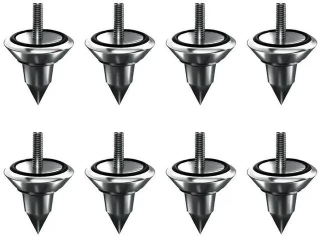 Alt view image 4 of 4 - 8X HIFI Audio Speaker Amplifier Shock Absorbing Foot Cone Feet Base Nail Isolation Spikes Stand Pad,1PCS M6 Foot N