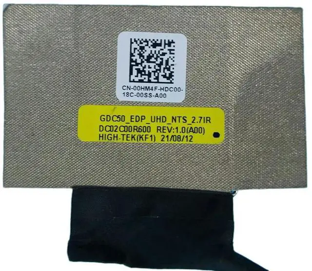 Alt view image 2 of 2 - Laptop Screen Flex Cable For Latitude 7520 E7520 LCD LED Display Ribbon Camera Cable 00HM4F DC02C00R600