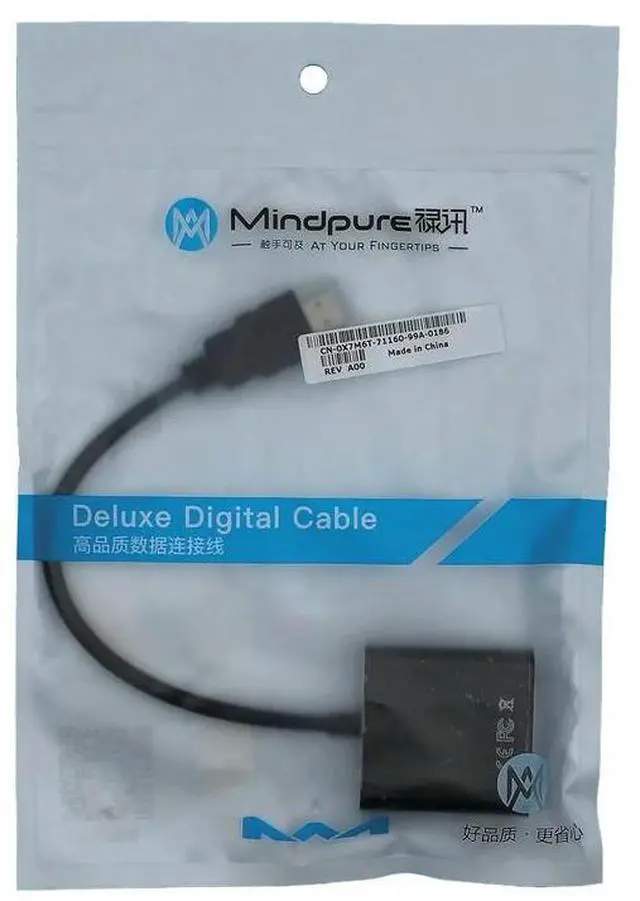 Main image of Mini Display Port HDMI to VGA Converter Adapter For Macbook Xbox360 DVD PC HD 1080P TV Projector
