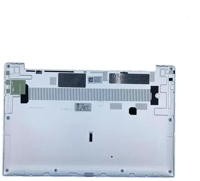 Alt view image 3 of 3 - Laptop Bottom Cover Case for XPS 13 9370 9380 7390 Bottom Base Cover Lower Case 0X3DF2 X3DF2  Silver