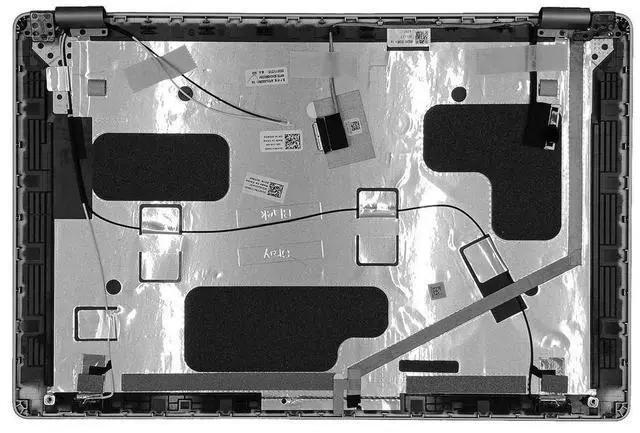 Alt view image 3 of 3 - for Latitude 5510 Precision 3551 LCD Back Cover Hings Cover Antenna Screen Cable Rear Lid Silver 0CY9KF 0F0N34