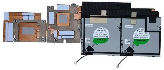 Alt view image 3 of 3 - 04YGRP 0DV704 Laptop Cooling Fan For Precision 7670 M7670 PQ A Replacement Notebook Cooler Fan