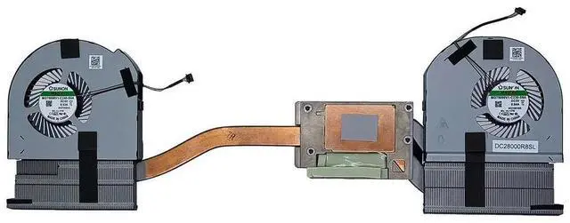 Alt view image 2 of 3 - CPU GPU Cooling Fan Heatsink Cooler Radiator For M7750 05XF6C 0VXTNG 0R95XY