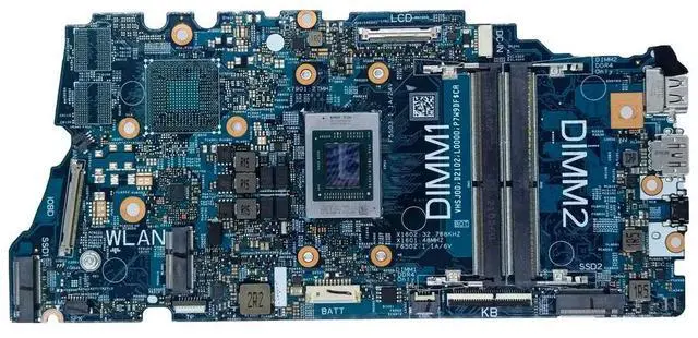 Alt view image 6 of 6 - 0GFPRC For Inspiron 5505 Laptop Motherboard R7-4700U Mainboard 19852-1
