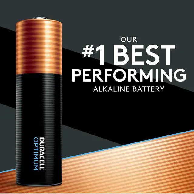 Alt view image 19 of 20 - Duracell Optimum AAA Batteries, Pack of 8