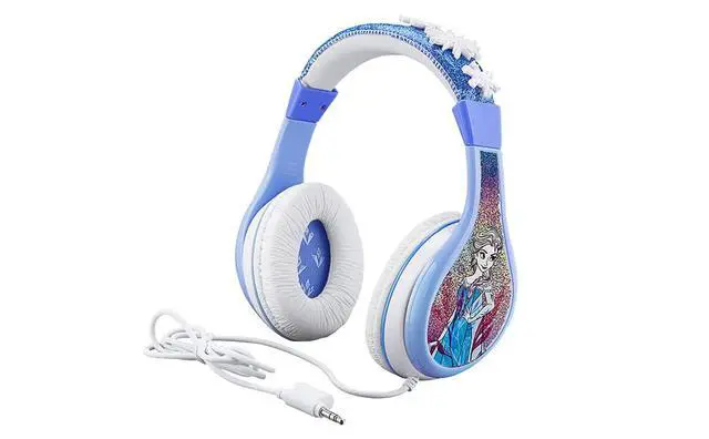 Alt view image 4 of 6 - Disney Frozen Kids Headphones with 3.5mm Jack, Wired Headphones for School, Home or Travel