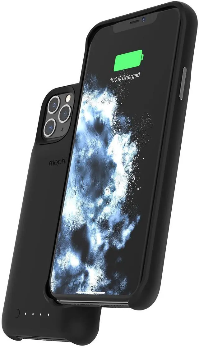 Alt view image 6 of 12 - mophie Juice Pack Access - Ultra-Slim Wireless Charging Battery Case - Made for Apple iPhone 11 Pro Max - Black