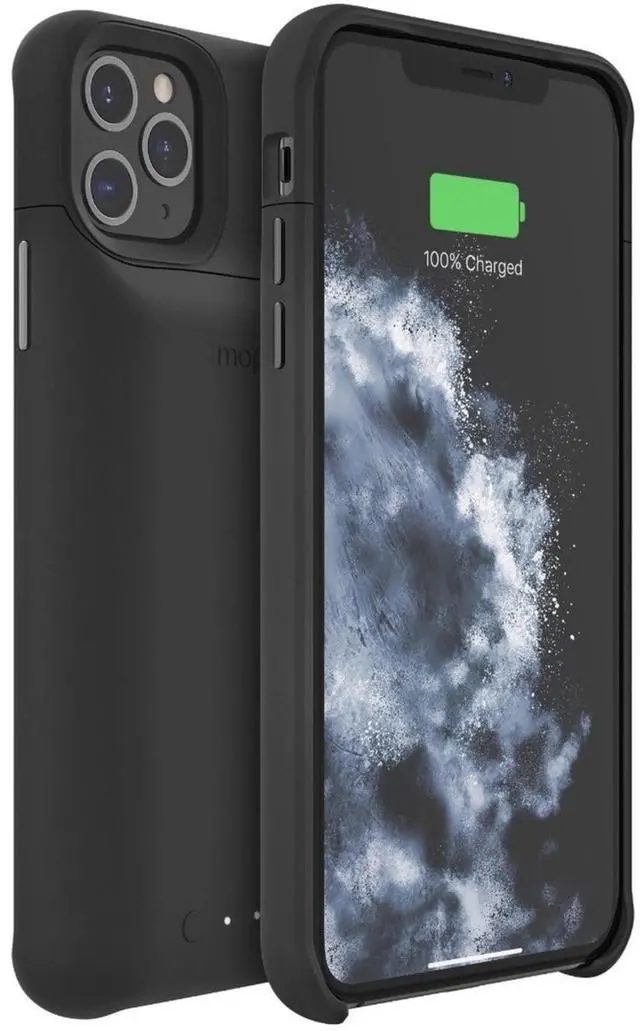 Alt view image 7 of 12 - mophie Juice Pack Access - Ultra-Slim Wireless Charging Battery Case - Made for Apple iPhone 11 Pro Max - Black