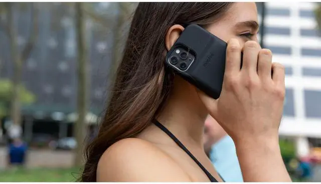 Alt view image 9 of 12 - mophie Juice Pack Access - Ultra-Slim Wireless Charging Battery Case - Made for Apple iPhone 11 Pro Max - Black