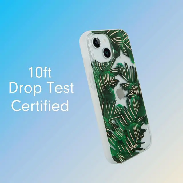 Alt view image 2 of 6 - Sonix Case for iPhone 15, 14, 13 | Compatible with MagSafe | 10ft Drop Tested | Bahama Palm Leaves