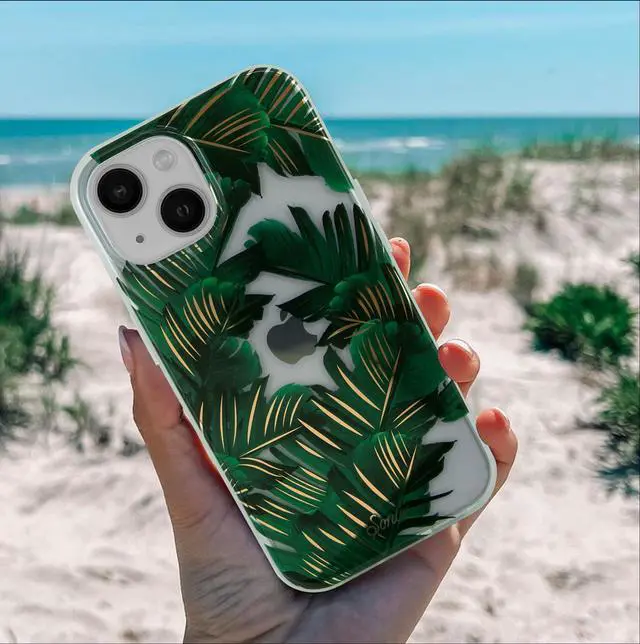 Alt view image 5 of 6 - Sonix Case for iPhone 15, 14, 13 | Compatible with MagSafe | 10ft Drop Tested | Bahama Palm Leaves