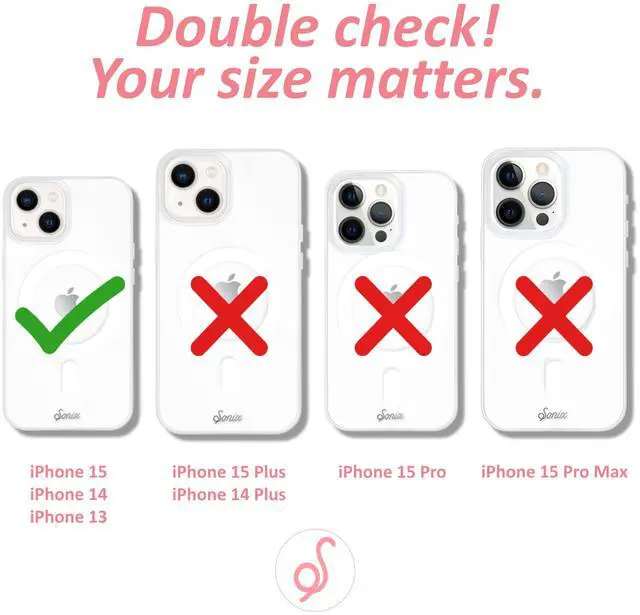 Alt view image 6 of 6 - Sonix Case for iPhone 15, 14, 13 | Compatible with MagSafe | 10ft Drop Tested | Bahama Palm Leaves