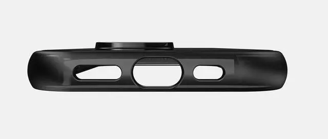 Alt view image 6 of 7 - BodyGuardz Ace Pro Compatible with iPhone 16 Pro Case - Shockproof Cover with 18FT Drop Tested - Compatible with MagSafe - Wireless Charging - Responsive Buttons - Orange/Ombre (Smoke/Black)