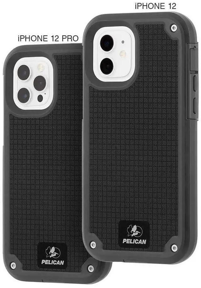 Alt view image 11 of 14 - Pelican - SHIELD Series - G10 Case for iPhone 12 and iPhone 12 Pro (5G) - 21 ft Drop Protection - 6.1 Inch - Gray