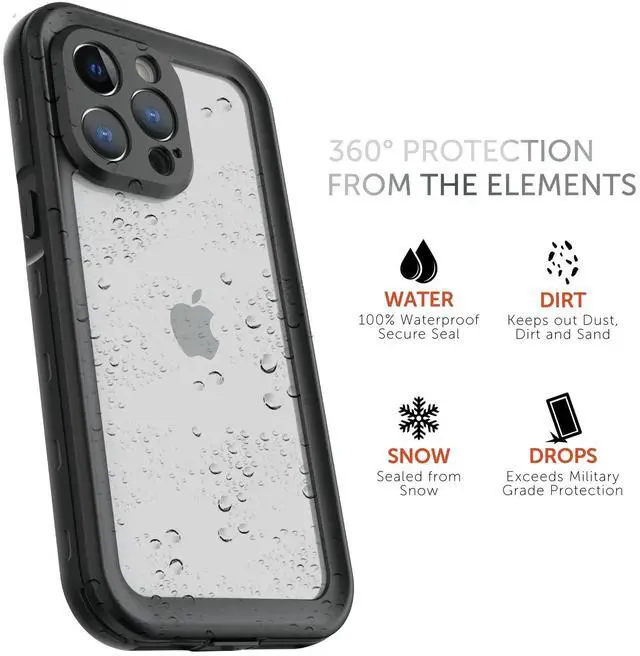 Alt view image 7 of 11 - Body Glove Tidal Waterproof Case - iPhone 13 Pro Max