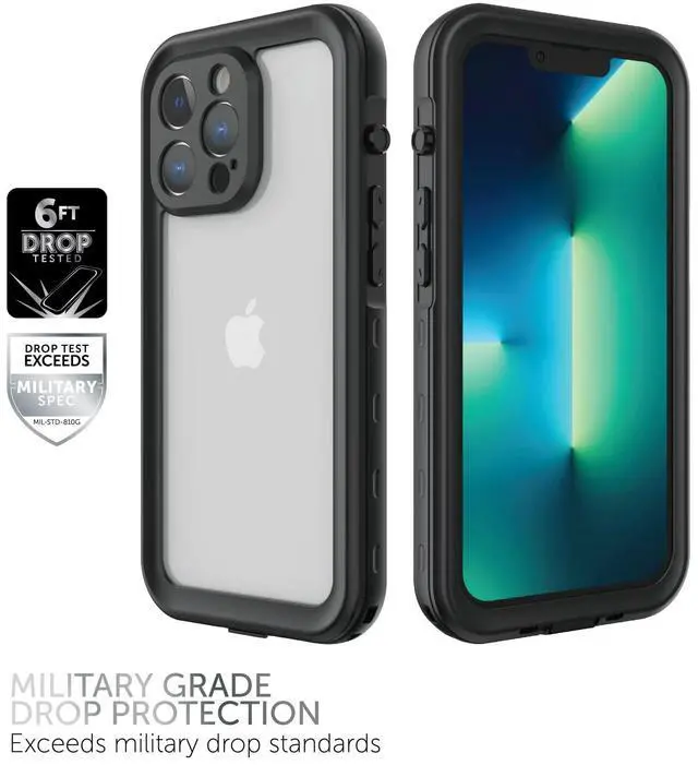 Alt view image 8 of 11 - Body Glove Tidal Waterproof Case - iPhone 13 Pro Max