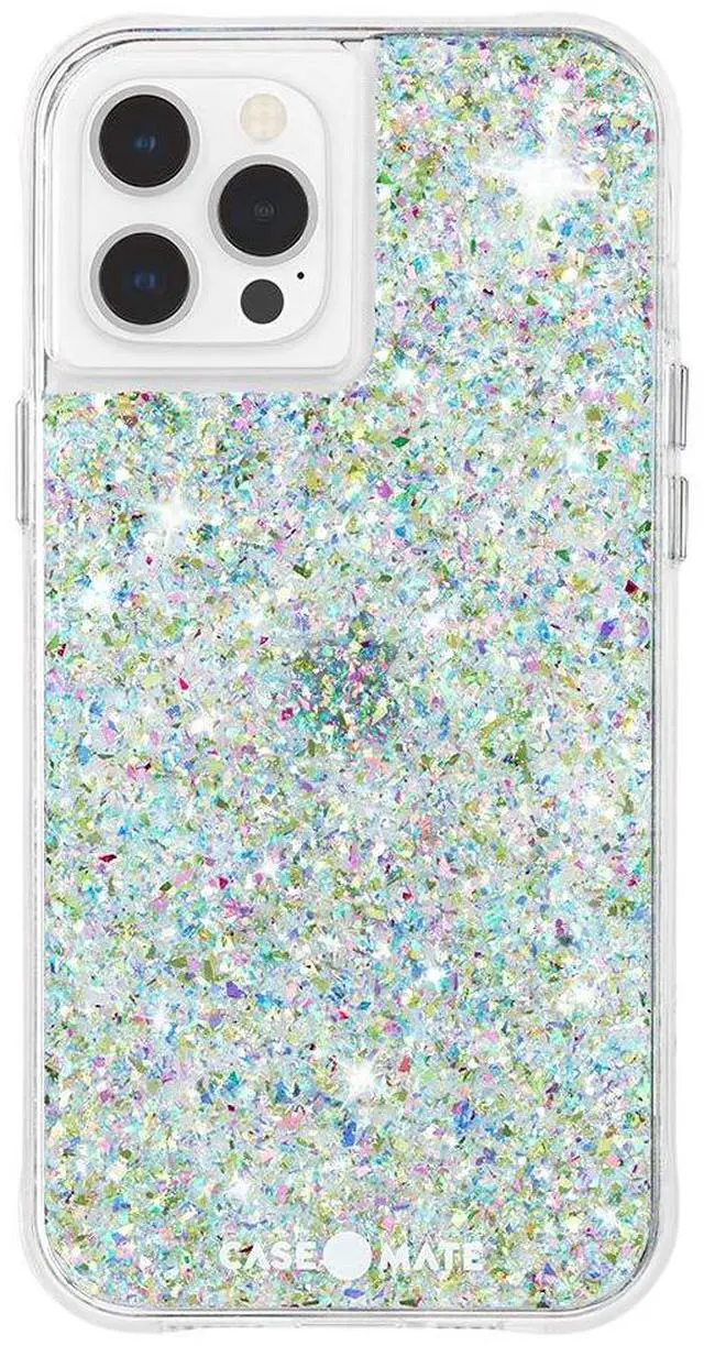 Alt view image 2 of 7 - Case-Mate - Twinkle - Case for iPhone 12 and iPhone 12 Pro (5G) - 10 ft Drop Protection - 6.1 inch - Confetti