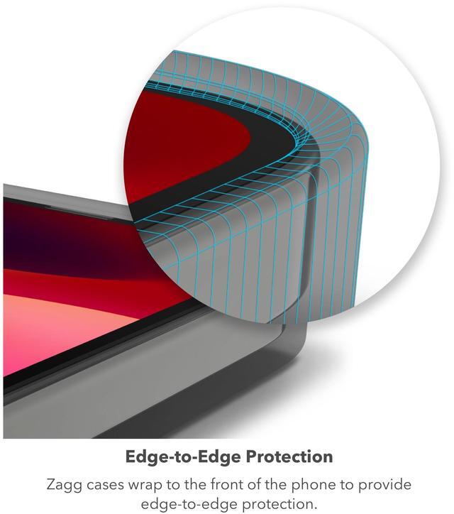 Alt view image 2 of 3 - ZAGG Milan Snap iPhone 15 Pro Max Case - MagSafe Case with 4m Drop Protection, Graphene, Anti-Yellowing & Scratch-Resistant, Wireless Charging, Iridescent